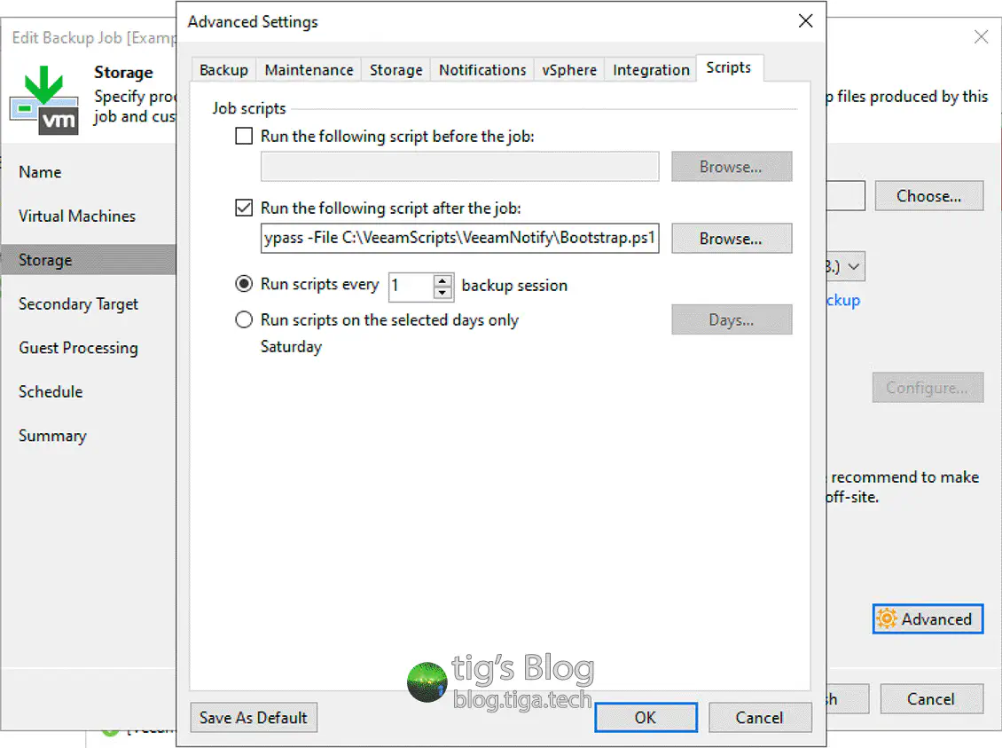 Veeam-config